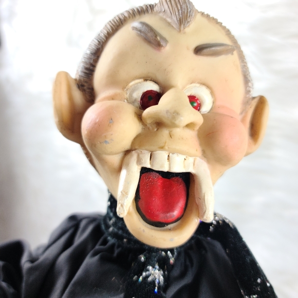 Vintage Dracula Vampire Halloween Doll - Halloween